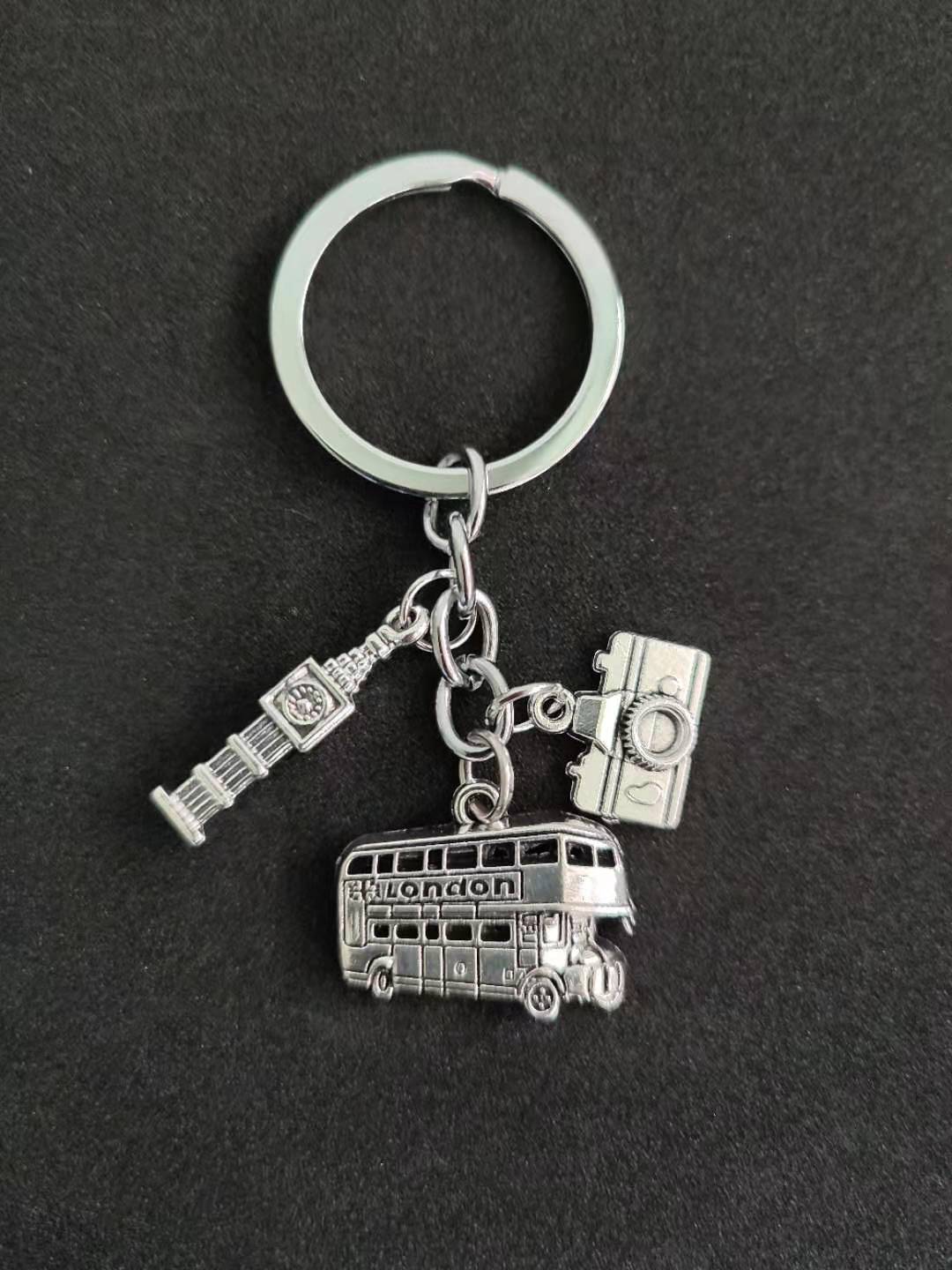 Travel Accessories London - 1pc London Keychain Big Ben Key