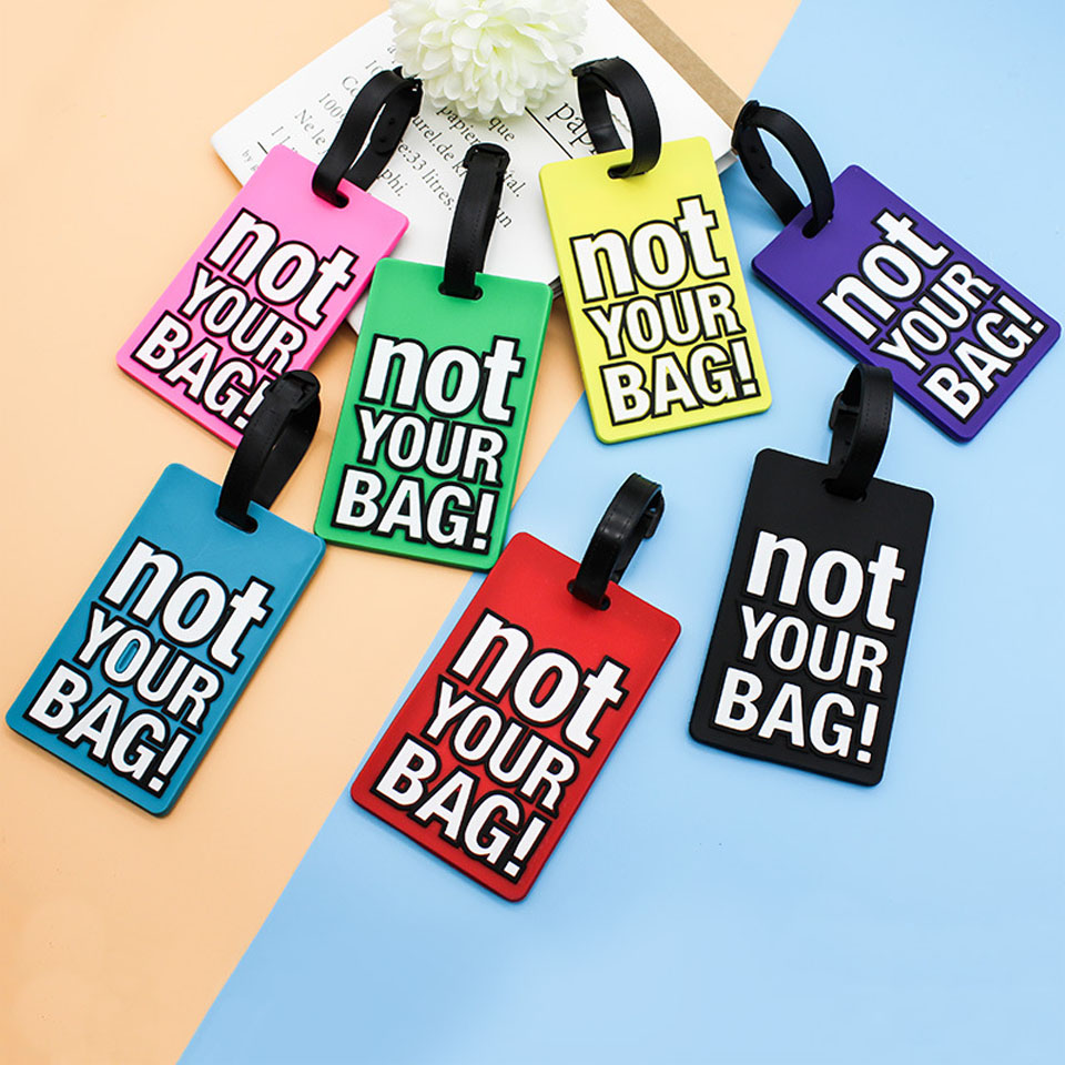 Travel Accessories List - Creative Letter Not Your Bag Travel