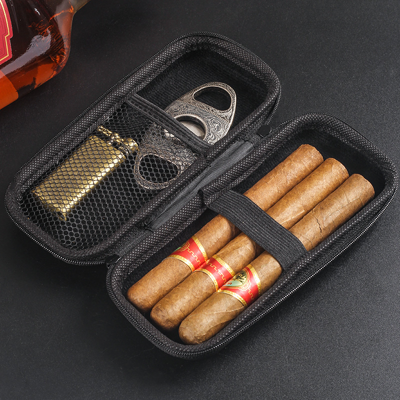 Travel Accessories Case - 1pc Portable Cigar Travel Case EVA