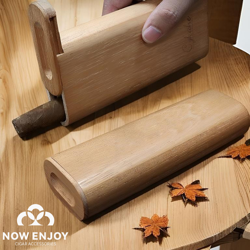 Travel Accessories Case - Portable Cigar Case Natural Cedar Wood