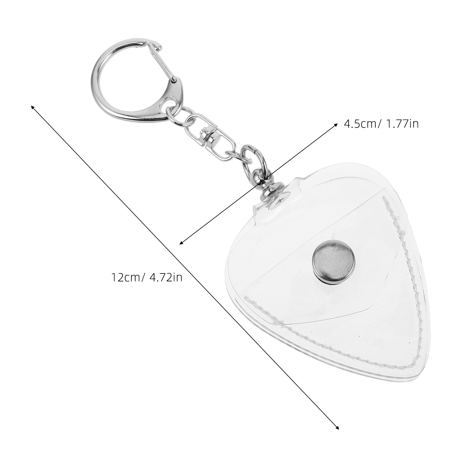 Transparent Guitar Pick Holder - Travel Accessories Case review and price