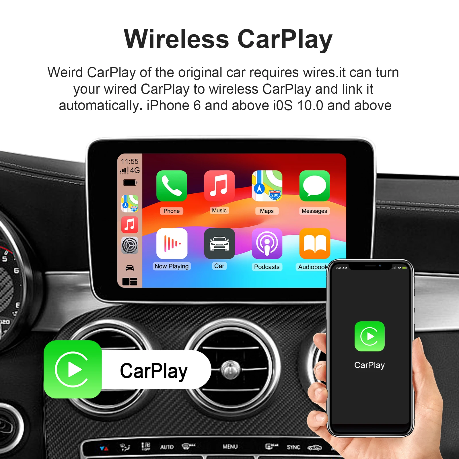 Hot Android 11 CarPlay AI Box  - Travel Adapter Universal review and price