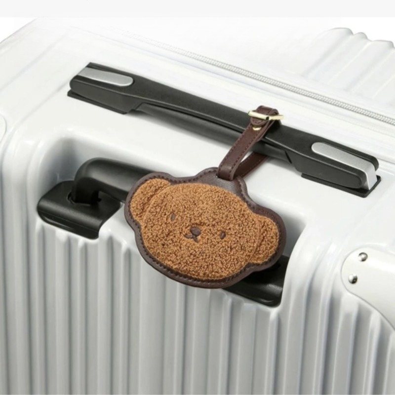 Hot Cartoon Miffy Series Leath - Luggage Tag Leather review and price