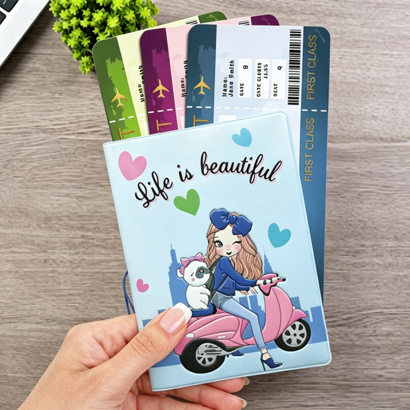 London Bus PVC Passport Holder - Travel Accessories London review and price