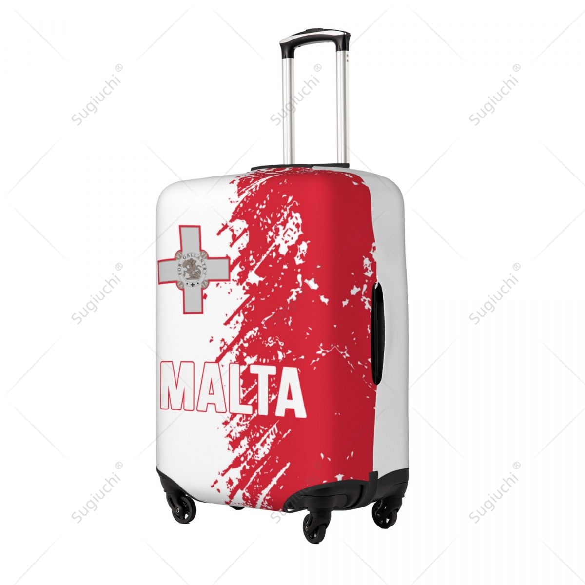 Malta Flag Luggage Cover Suitc - Travel Accessories Malta review and price