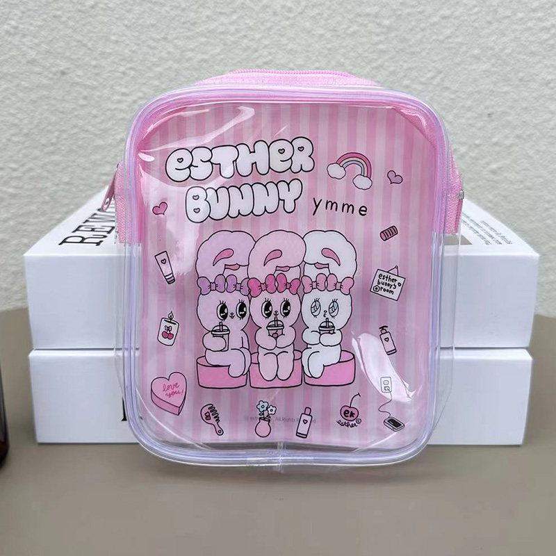 Cute Esther Bunny Transparent  - Travel Accessories Toiletry Bag review and price