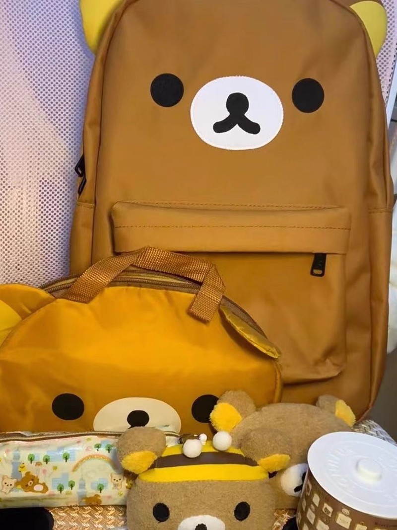 New Backpack Cute Brown Bear L - Travel Accessories In Japan review and price