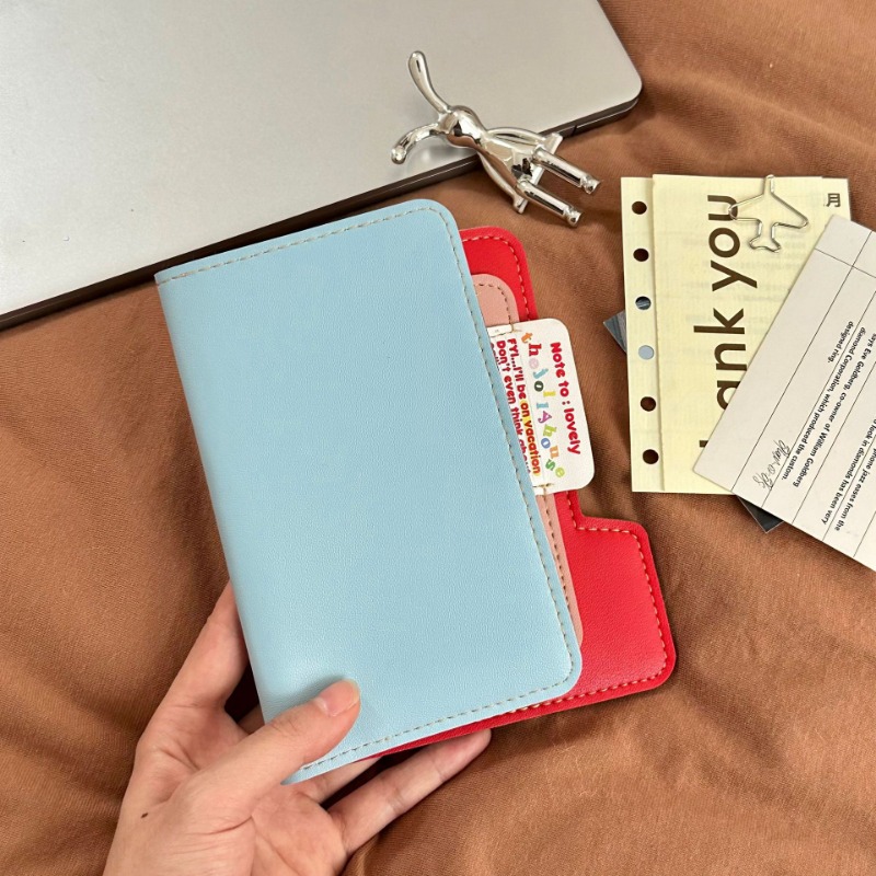 Ins Color Block Passport Holde - Travel Accessories Pouch For Men review and price