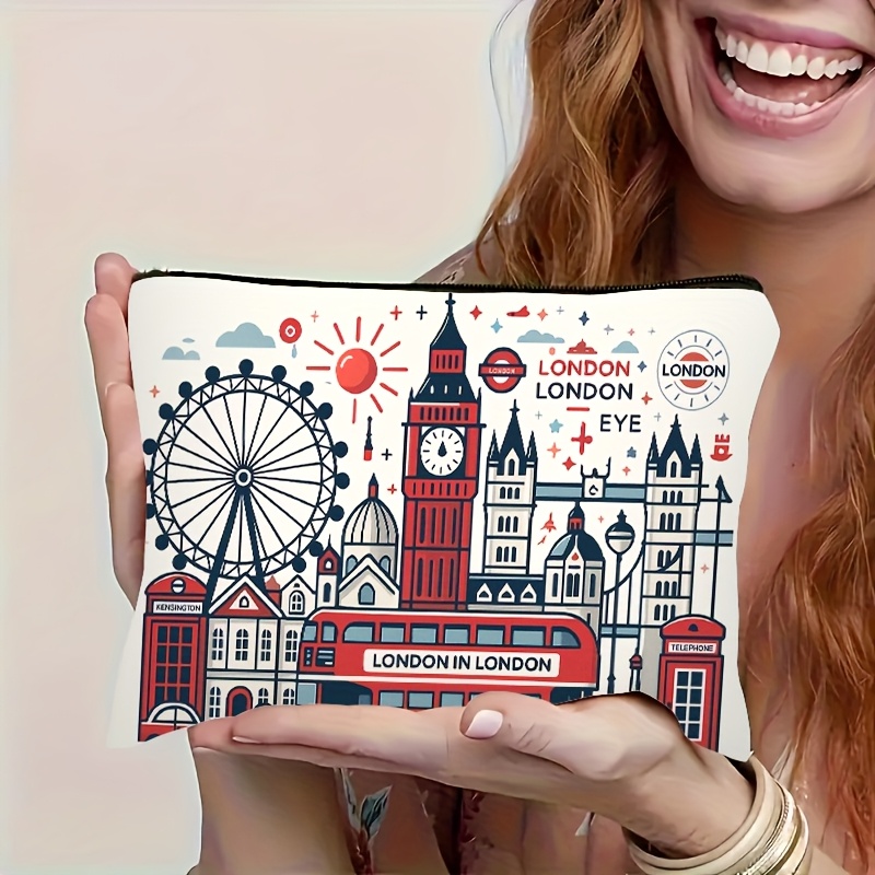 London Building Pattern, Multi - Travel Accessories London review and price