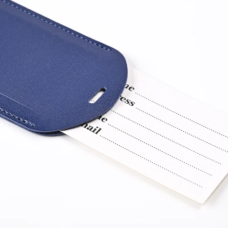 1pc Thicken PU Hot Stamping Ai - Luggage Tag Leather review and price