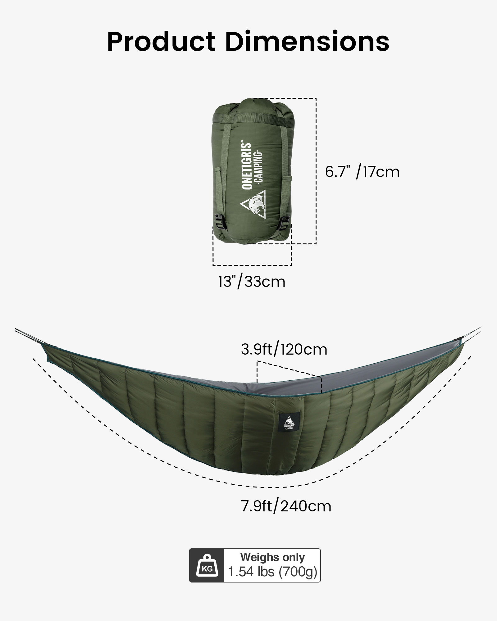 OneTigris Lightweight Hammock  - Travel Accessories Inc review and price