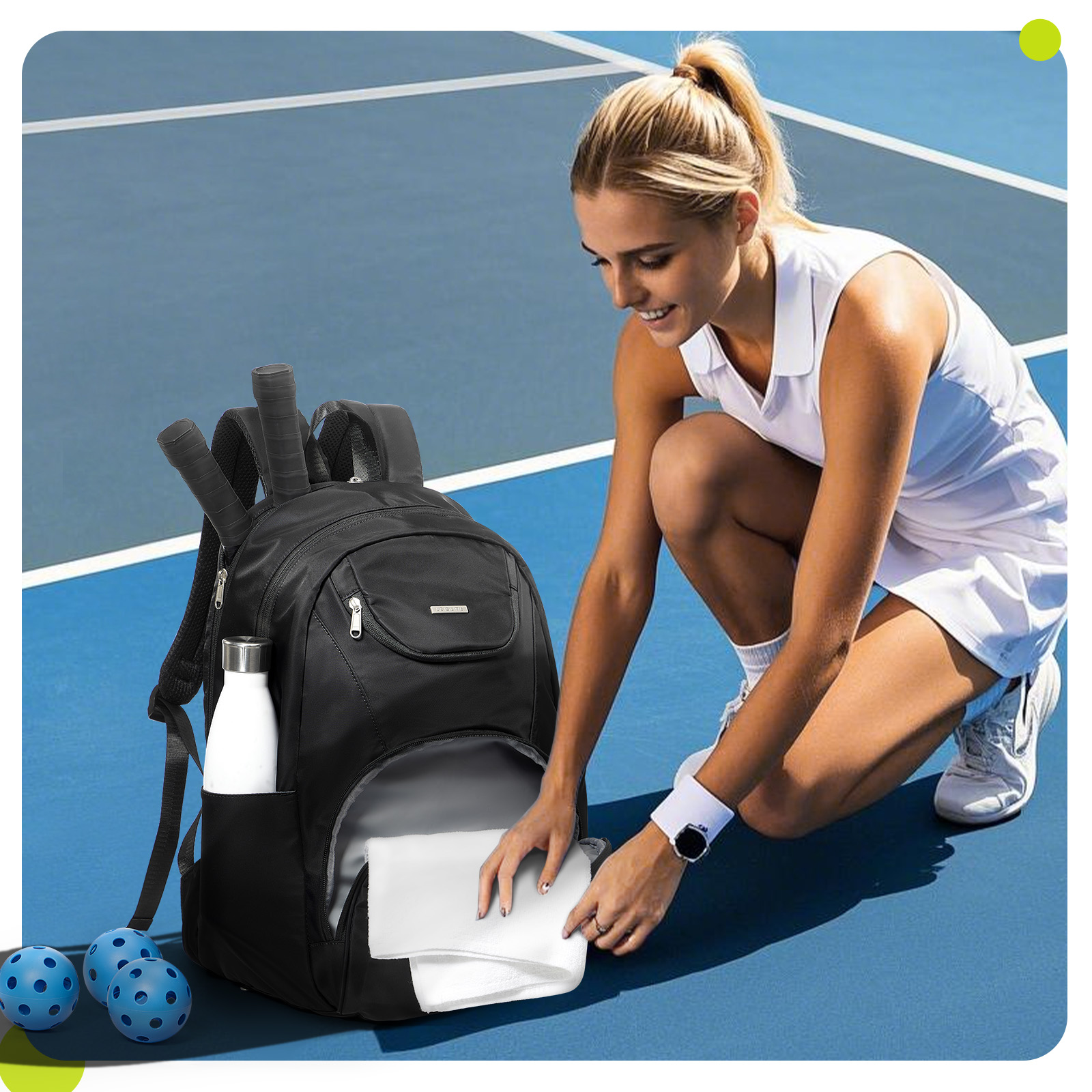 Tennis Bag Tennis Backpack 2 R - Shoe Bag Travel review and price