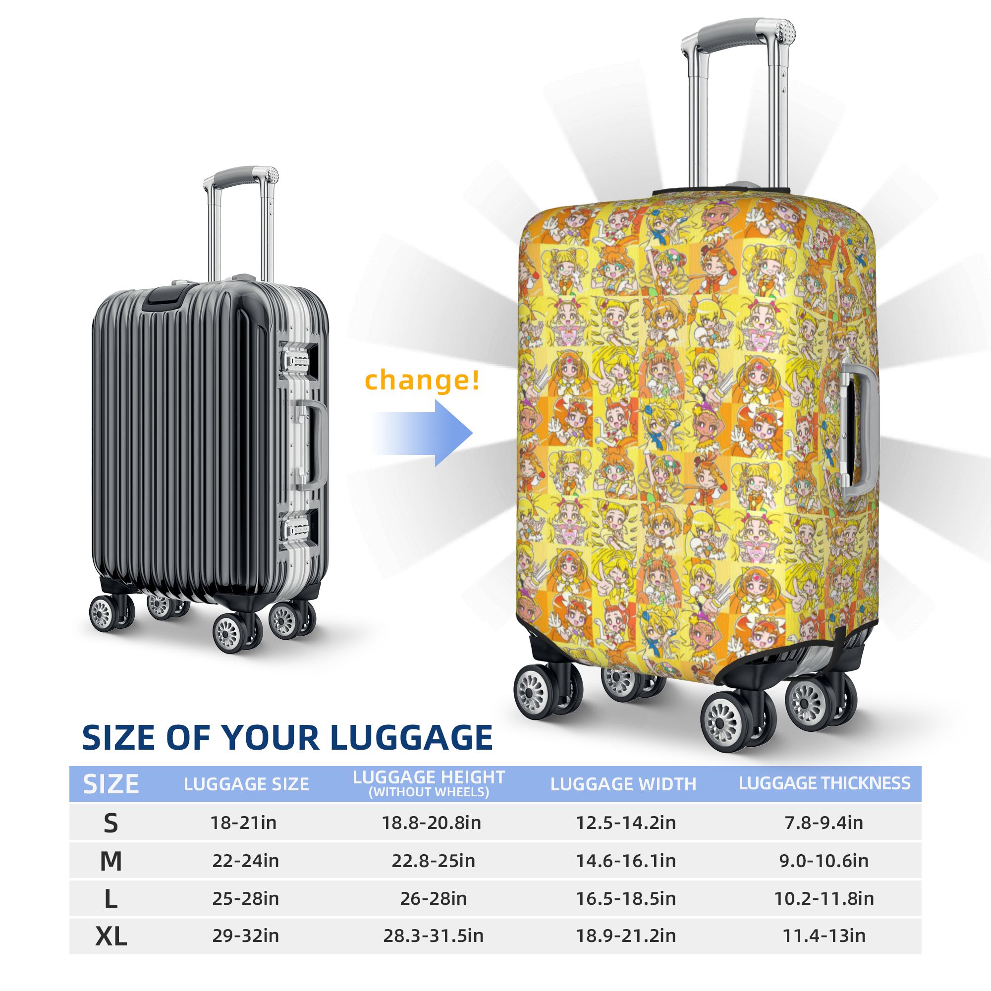 Custom Pretty C-Cures Luggage  - Travel Accessories Inc review and price