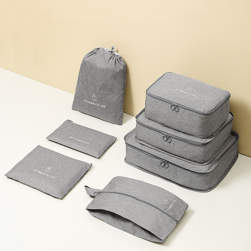 7 Piece Travel Packing Cubes S - Travel Accessories Pouch For Men review and price
