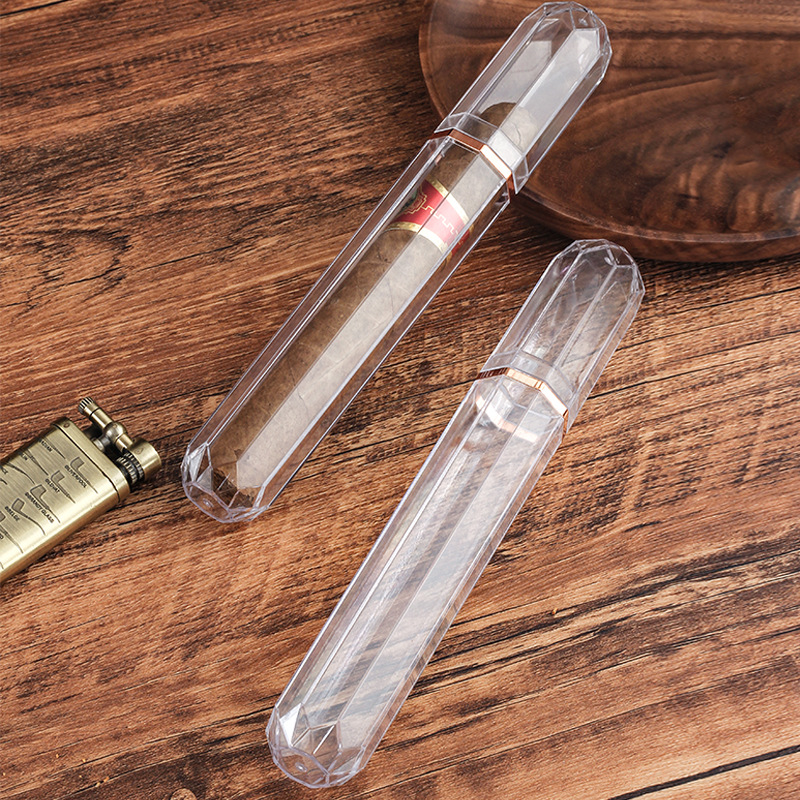 Acrylic Travel Cigar Tube Fash - Travel Accessories Case review and price