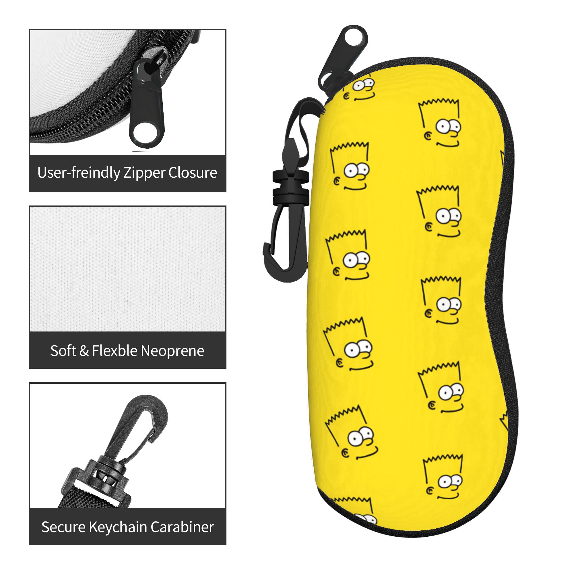 S-Simpsons Movies Glasses Case - Travel Accessories Pouch For Men review and price