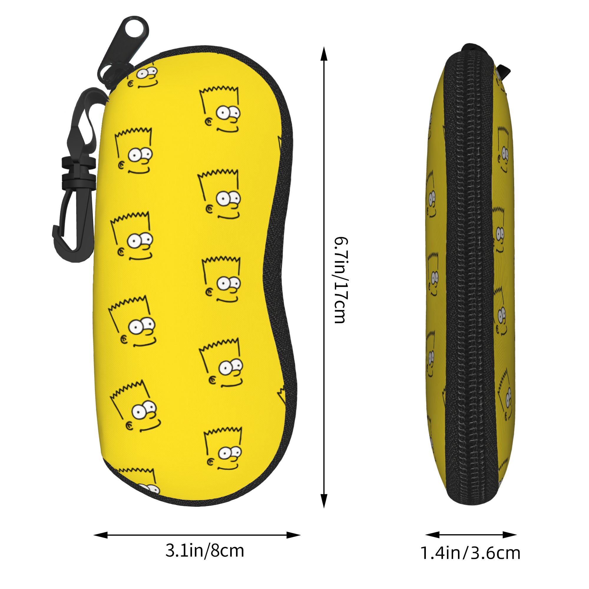 S-Simpsons Movies Glasses Case - Travel Accessories Pouch For Men review and price