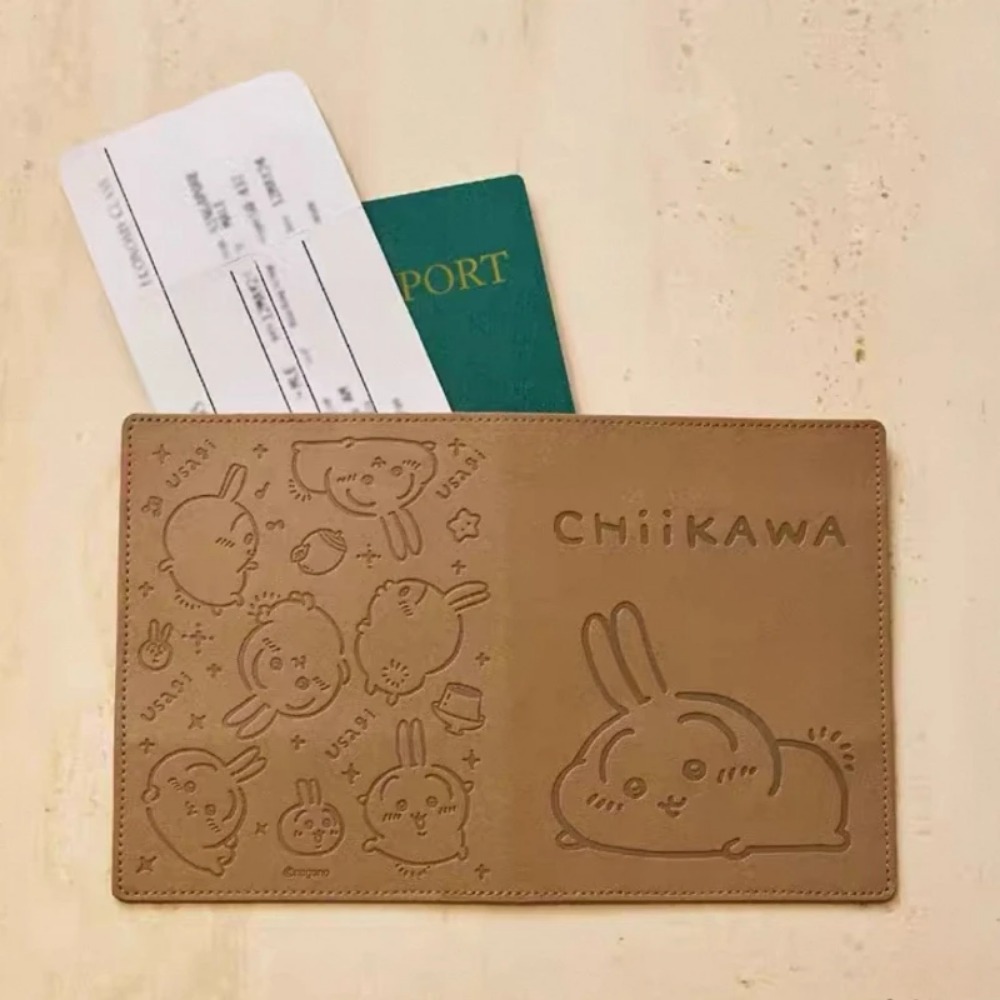 Kawaii Leather Luggage Tag Gol - Travel Accessories In Japan review and price