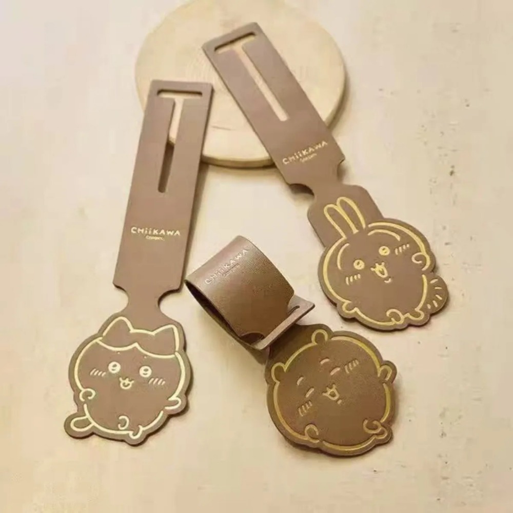 Kawaii Leather Luggage Tag Gol - Travel Accessories In Japan review and price