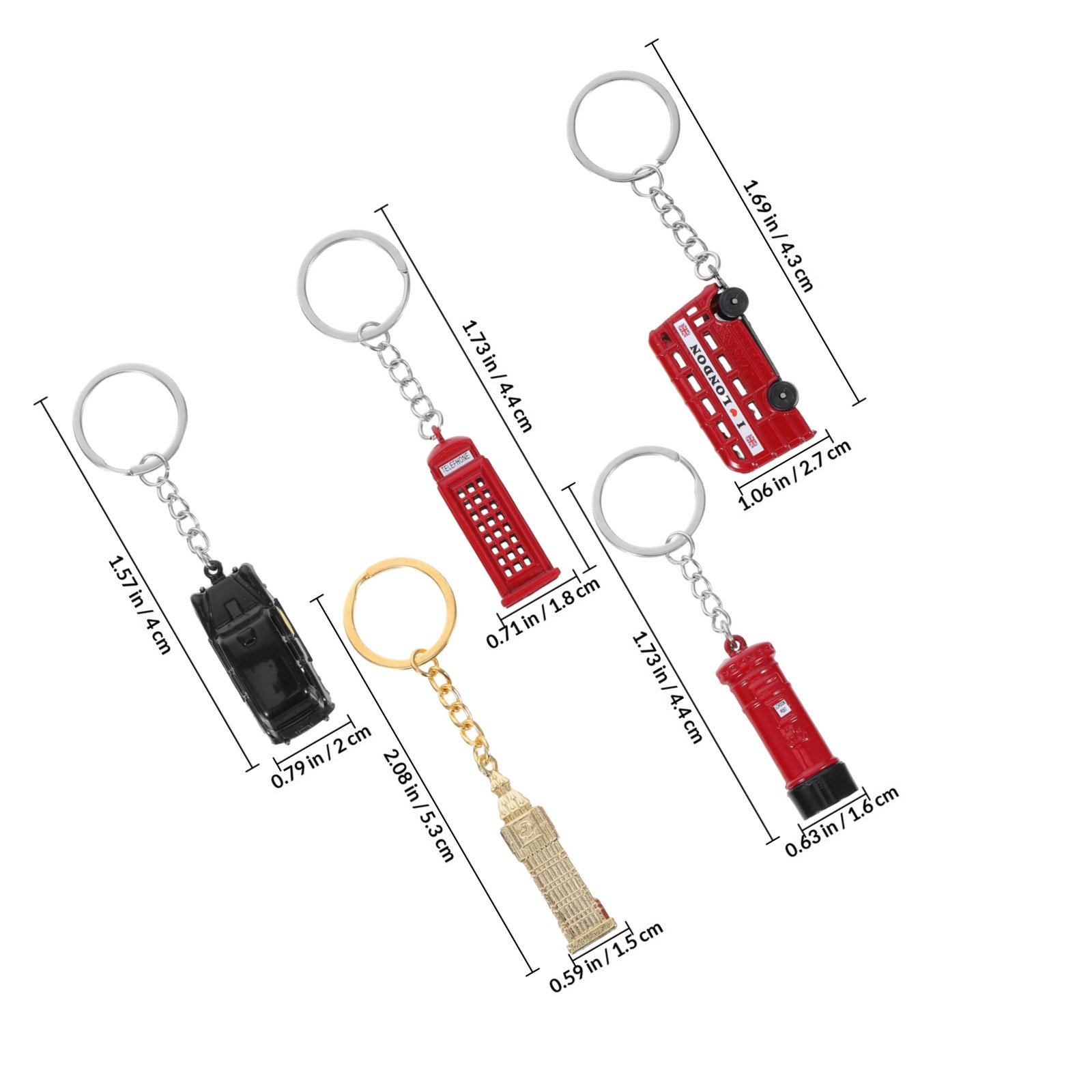 5Pcs London Souvenir British K - Travel Accessories London review and price