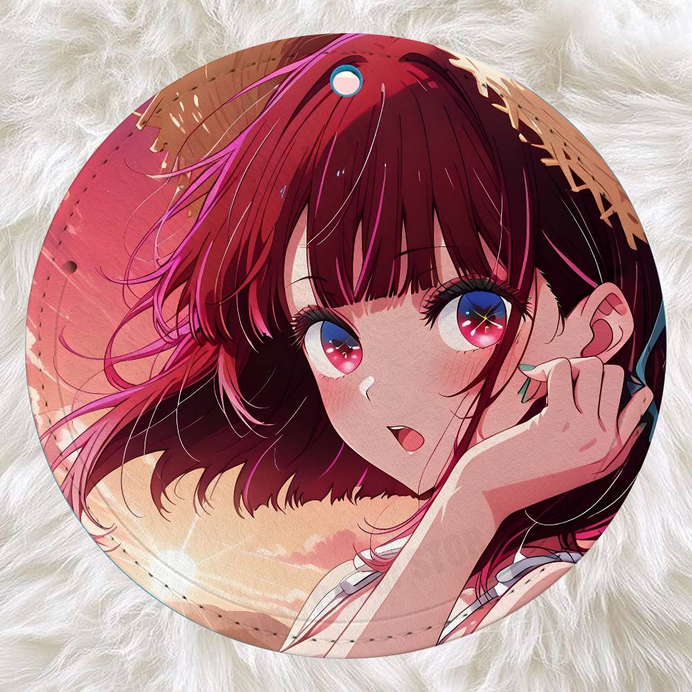 Cartoon K-Kana A-Arima Cute Cr - Luggage Tag Leather review and price
