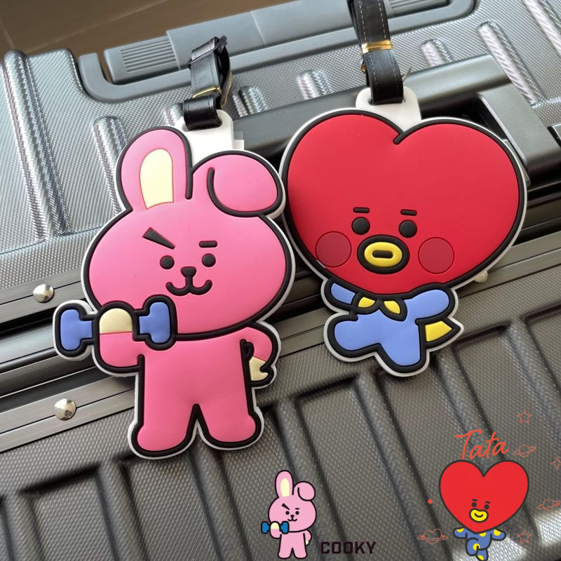 BT21 cartoon cute keychain Kaw - Travel Accessories List review and price