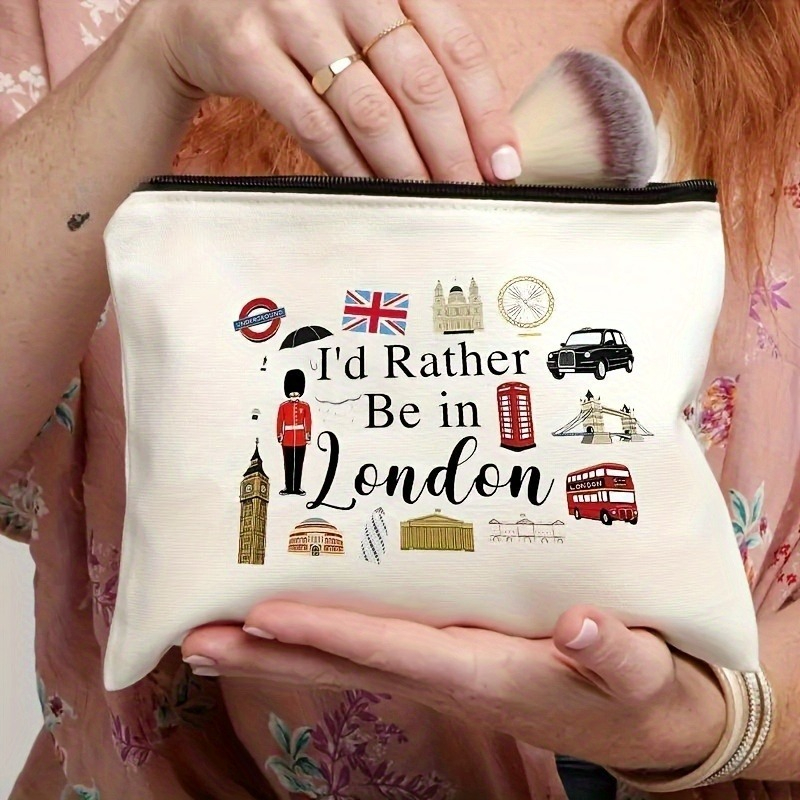 London Print Cosmetic Bag Ligh - Travel Accessories London review and price