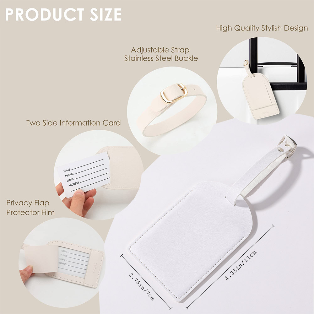 Personalised Pu Leather Luggag - Luggage Tag Leather review and price