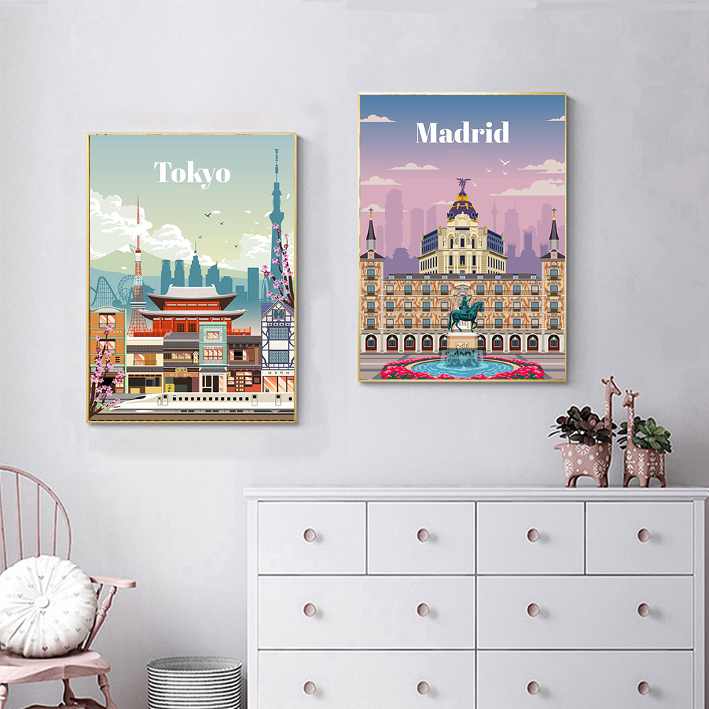 City Landscape Diamond Paintin - Travel Accessories London review and price