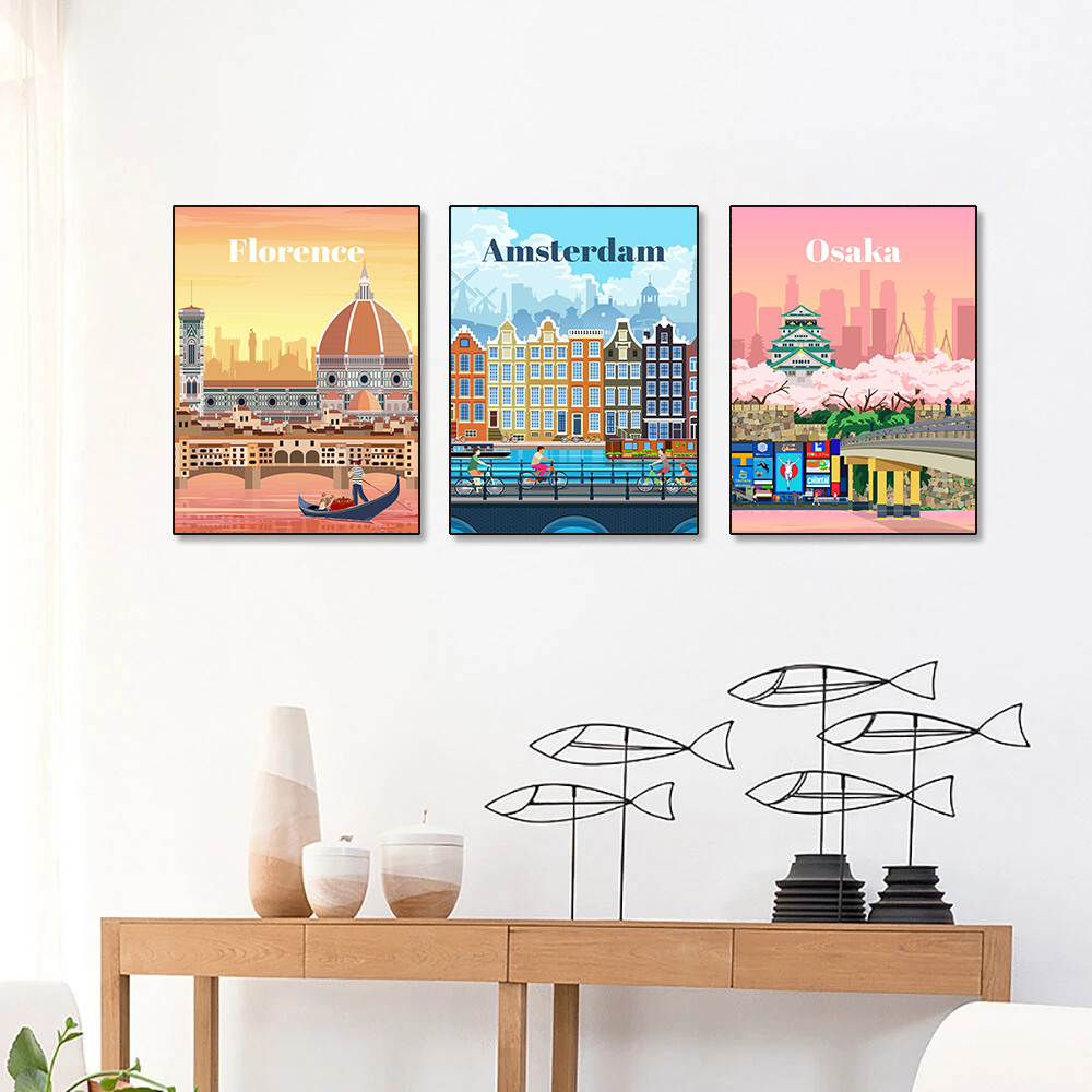 City Landscape Diamond Paintin - Travel Accessories London review and price