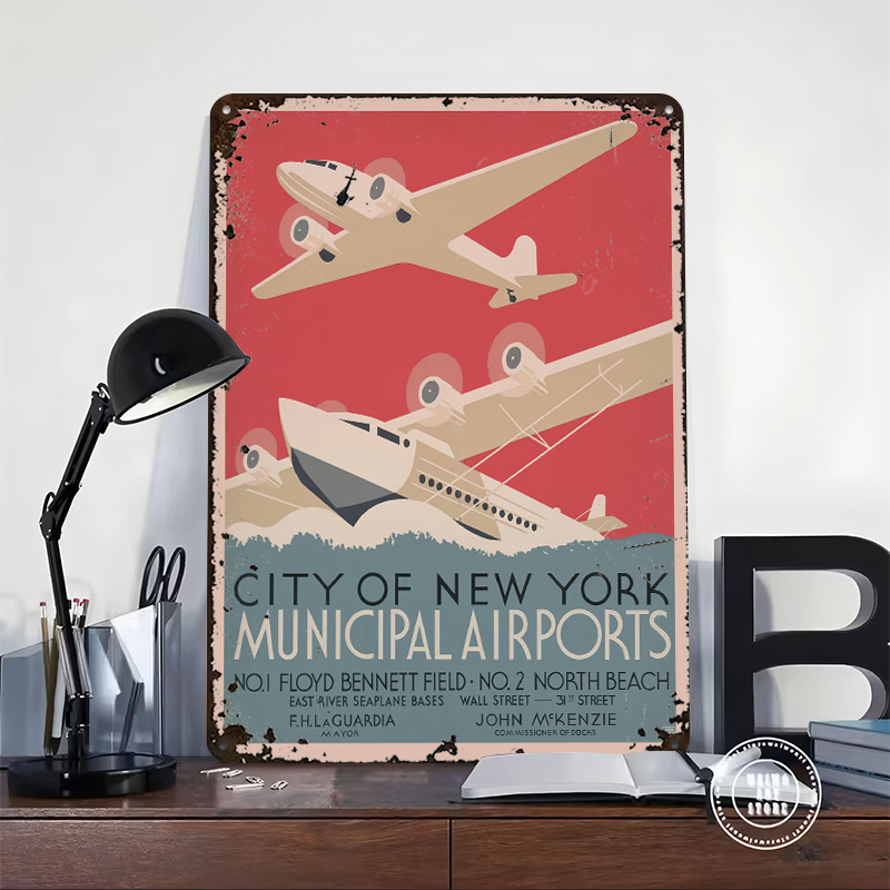 Vintage NYC New York Airports  - Travel Accessories Nyc review and price