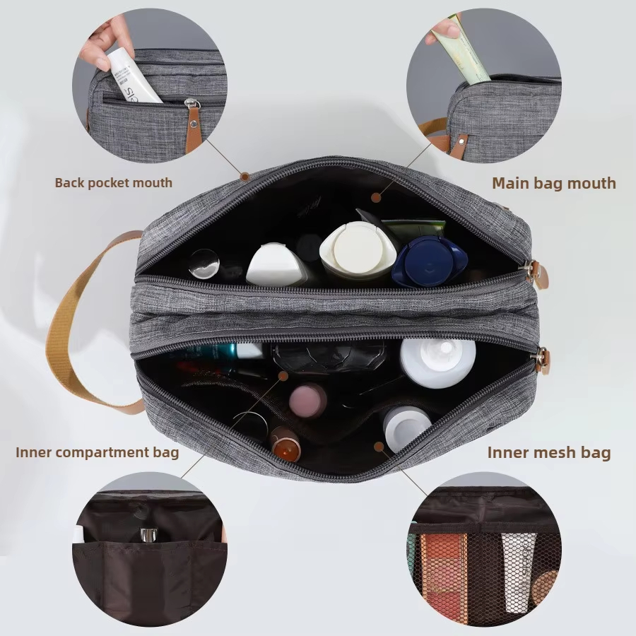 Large Capacity Portable Makeup - Travel Accessories Toiletry Bag review and price