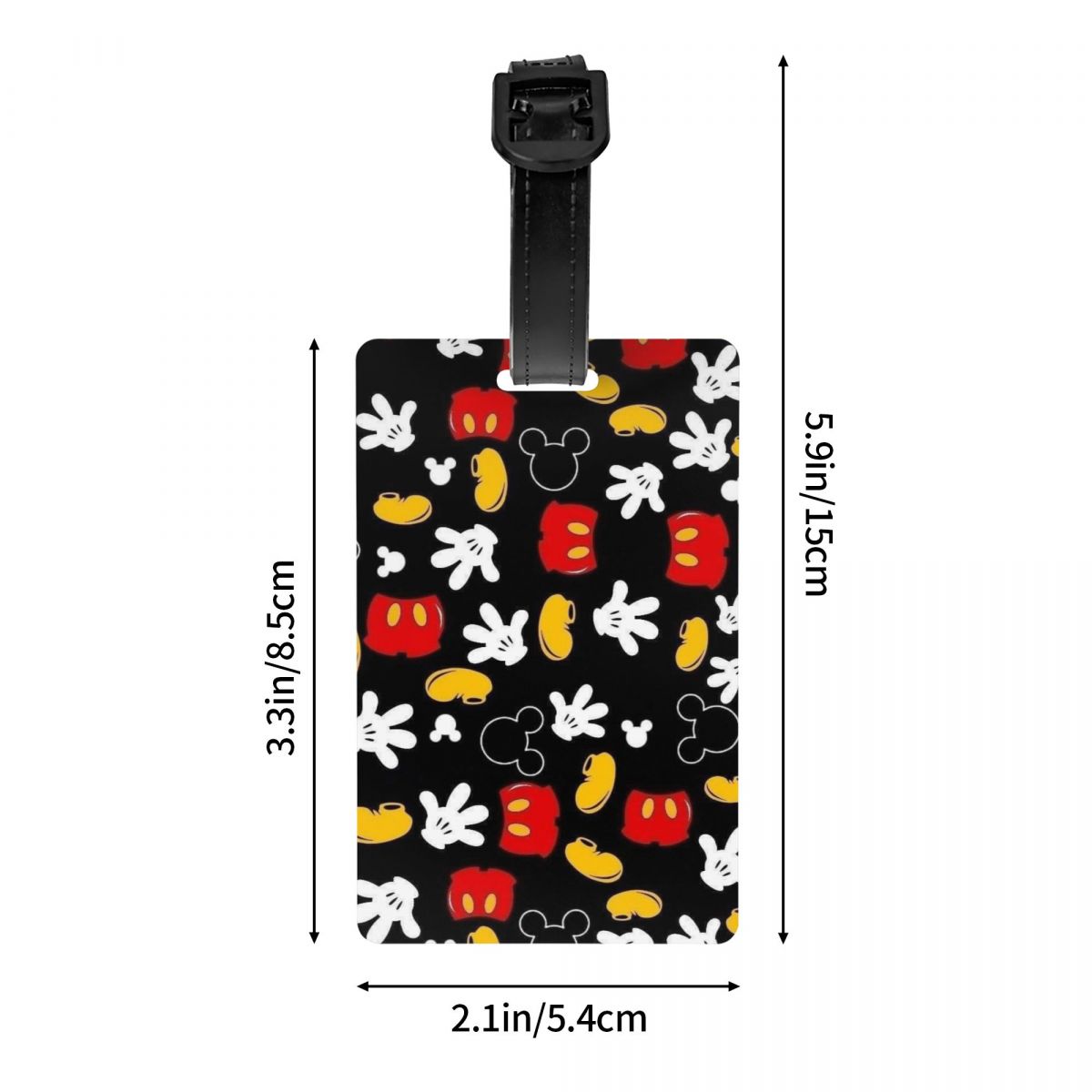 Custom M-Mouse  Luggage Tag fo - Travel Accessories List review and price