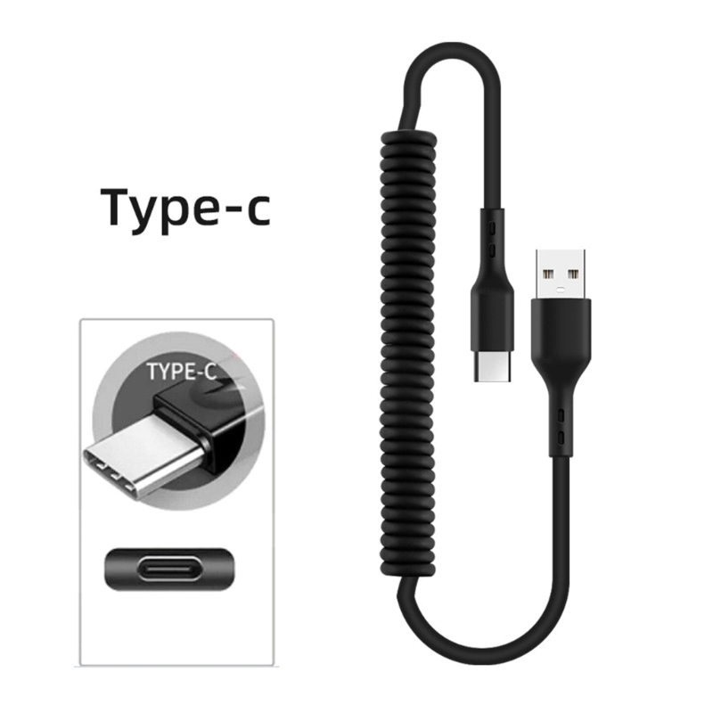 Curly USB A to USB C Fast Cord - Travel Accessories Inc review and price