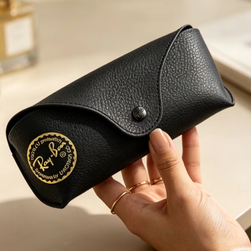Ray-Ban Leather Sunglasses Cas - Travel Accessories Pouch For Men review and price