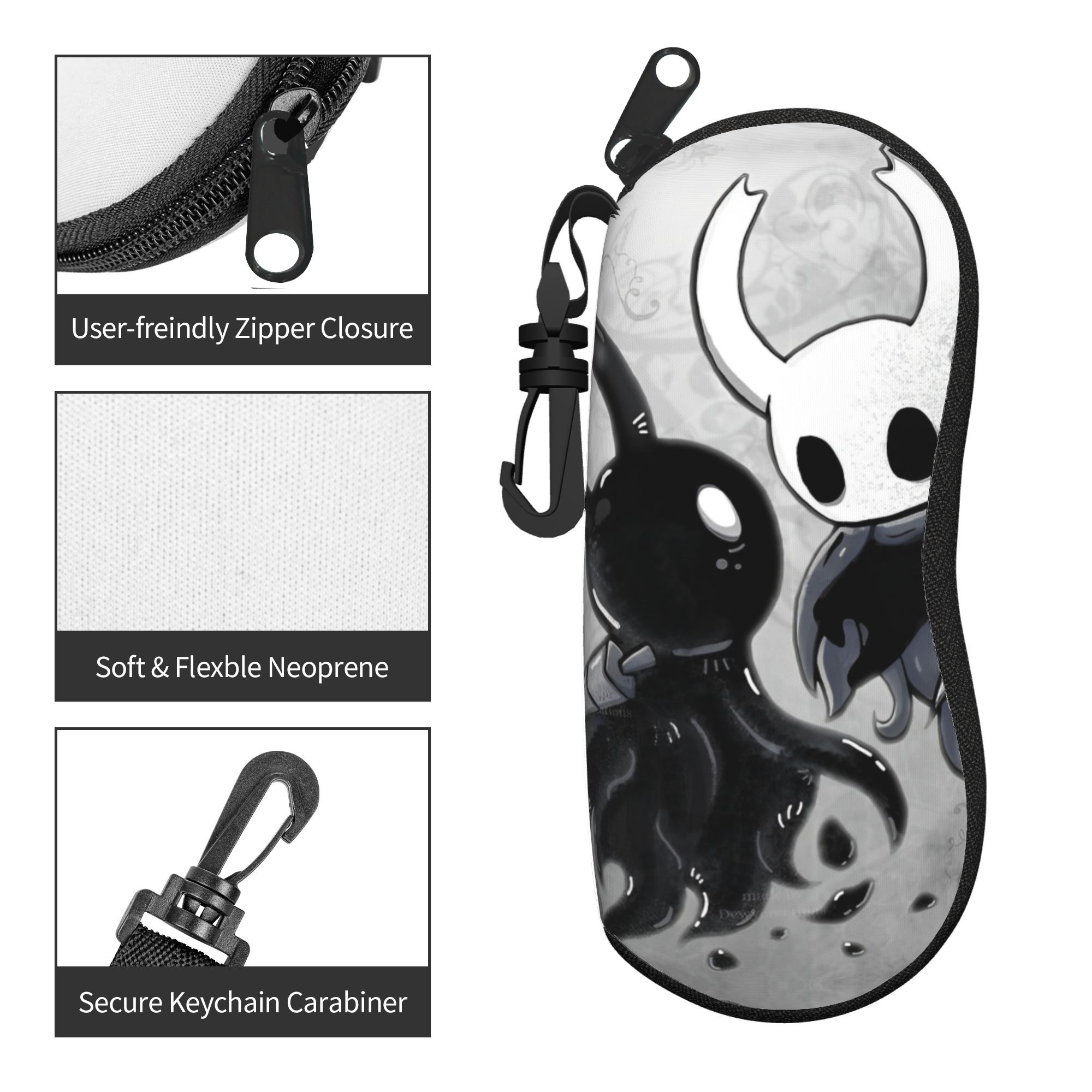 Hollow Knight Glasses Case Cov - Travel Accessories Pouch For Men review and price