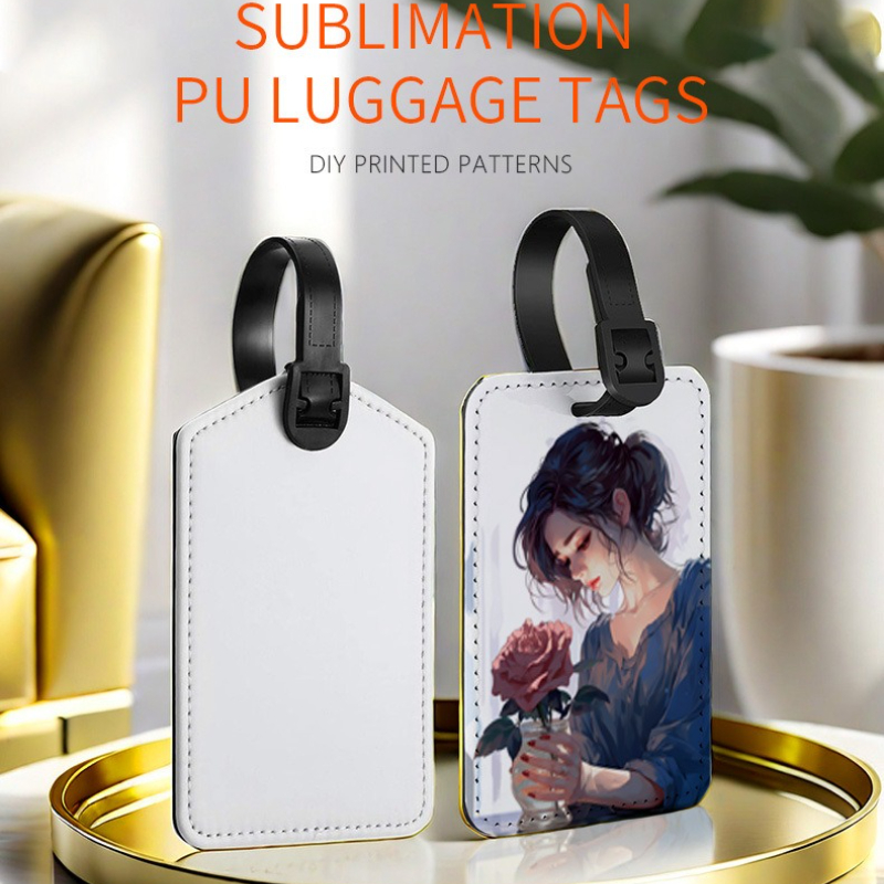 Customized Picture PU Leather  - Luggage Tag Leather review and price