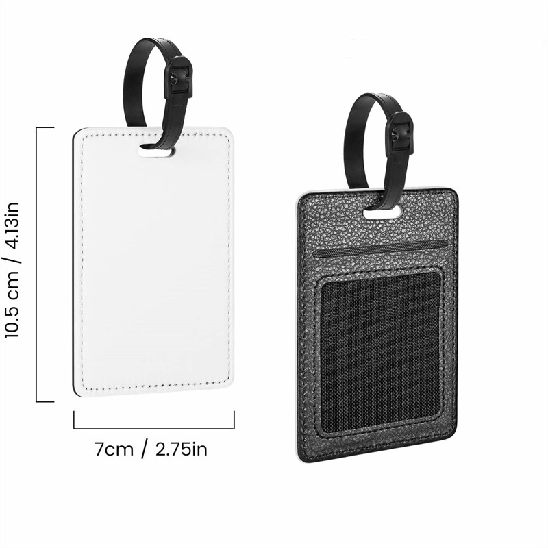 Customized Picture PU Leather  - Luggage Tag Leather review and price