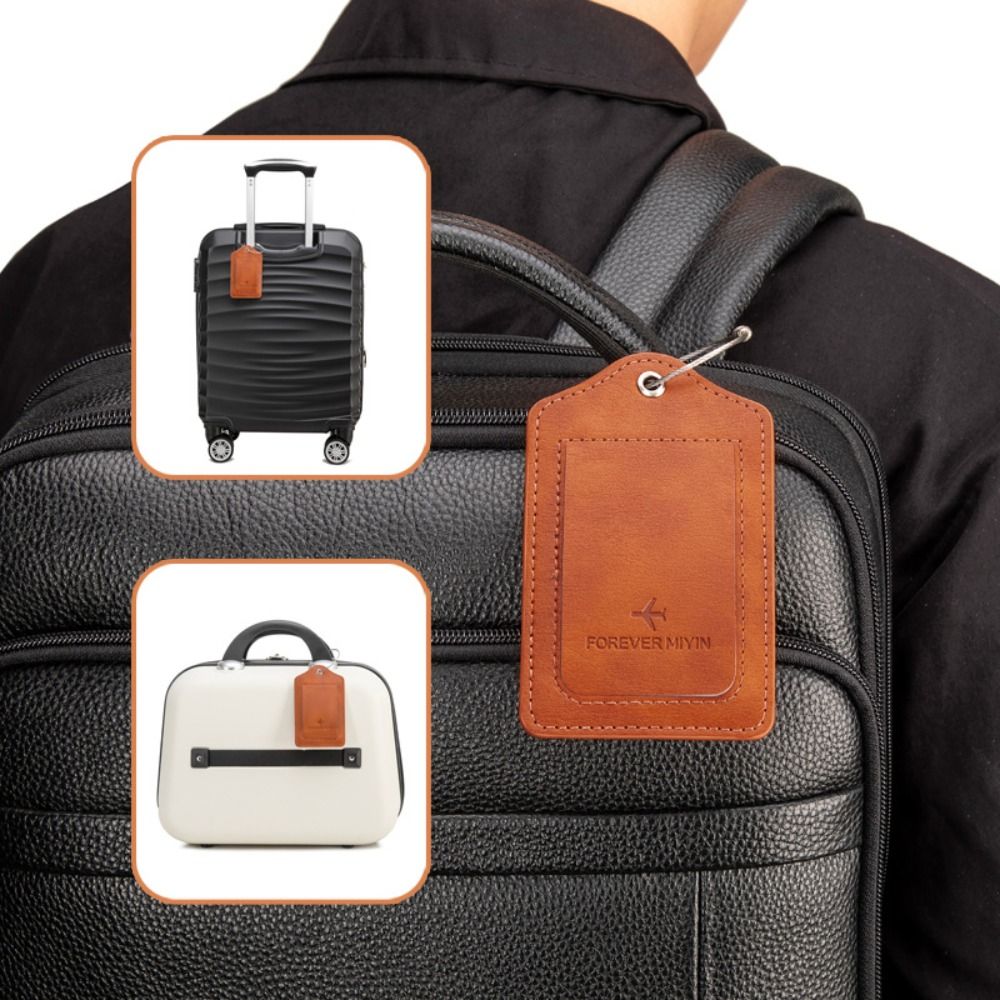 Women Man Anti Loss Wire Rope  - Luggage Tag Leather review and price
