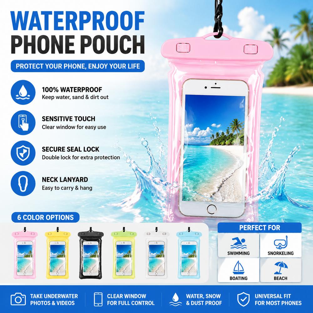 Clear Waterproof Phone Case Dr - Travel Accessories Case review and price