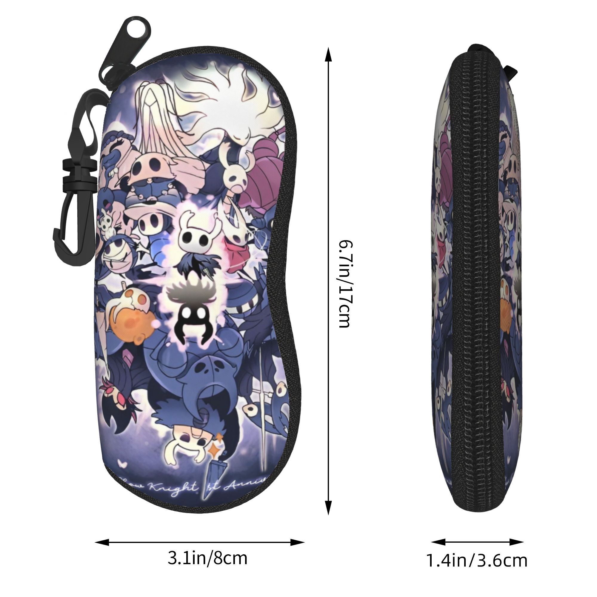 Hollow Knight Glasses Case Cov - Travel Accessories Pouch For Men review and price