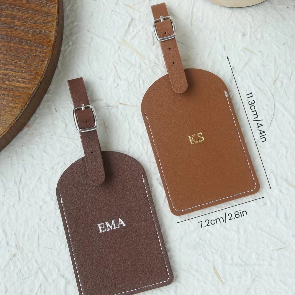 Customized Personalized Name S - Luggage Tag Leather review and price