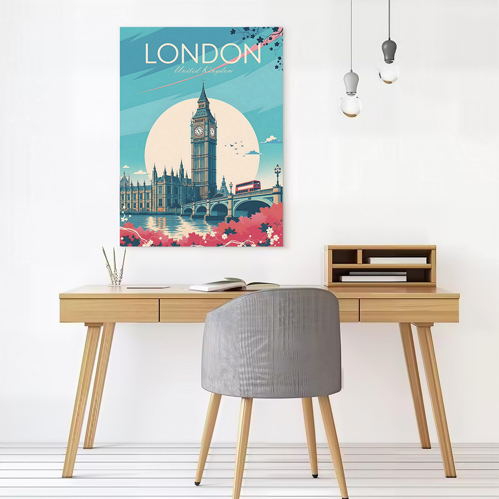 London Travel Canvas Poster Wa - Travel Accessories London review and price