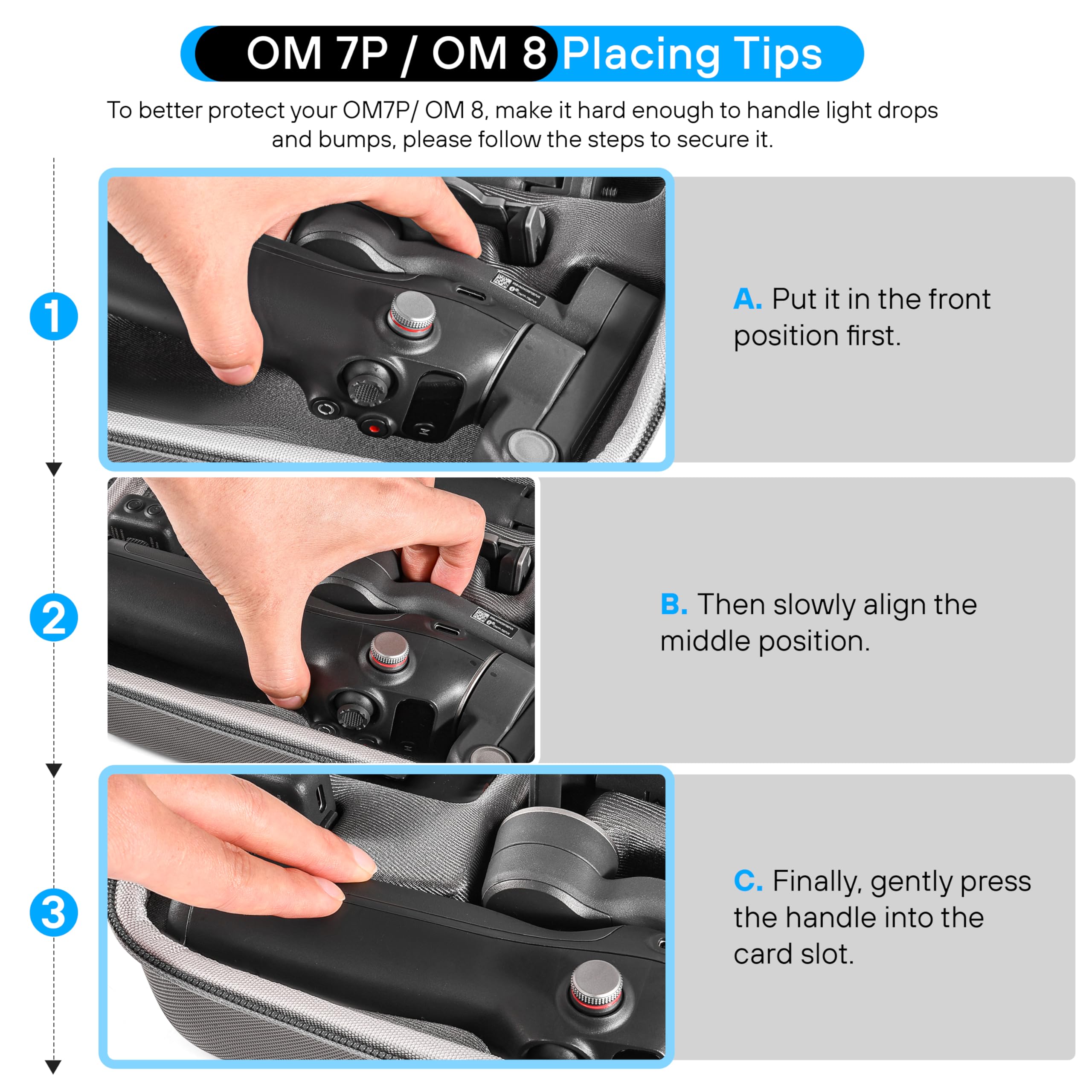 Storage Bag for DJI Osmo Mobil - Travel Accessories Case review and price