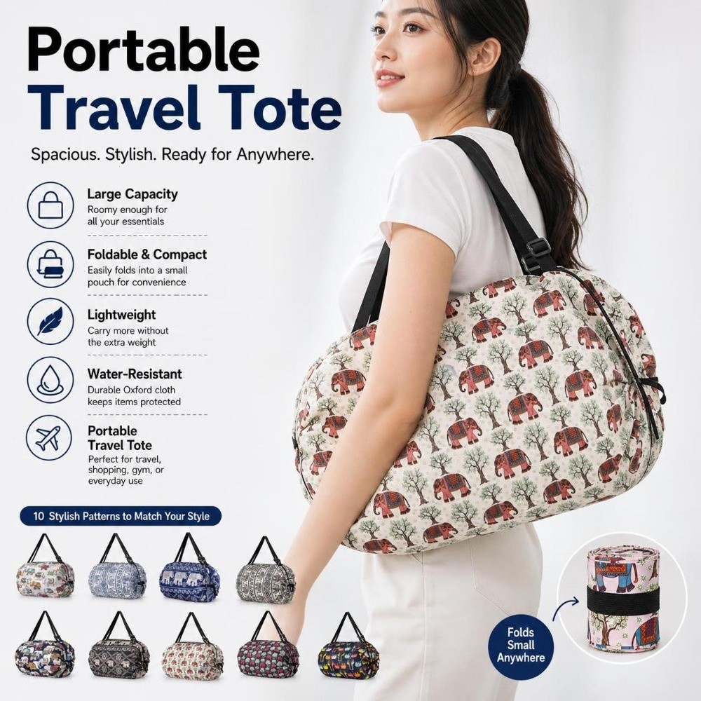 Durable Large Capacity Shoppin - Travel Accessories Market review and price
