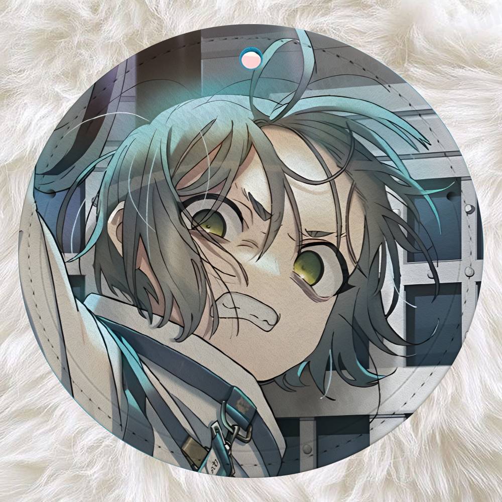 Anime M-Milgram Cartoon Name A - Luggage Tag Leather review and price