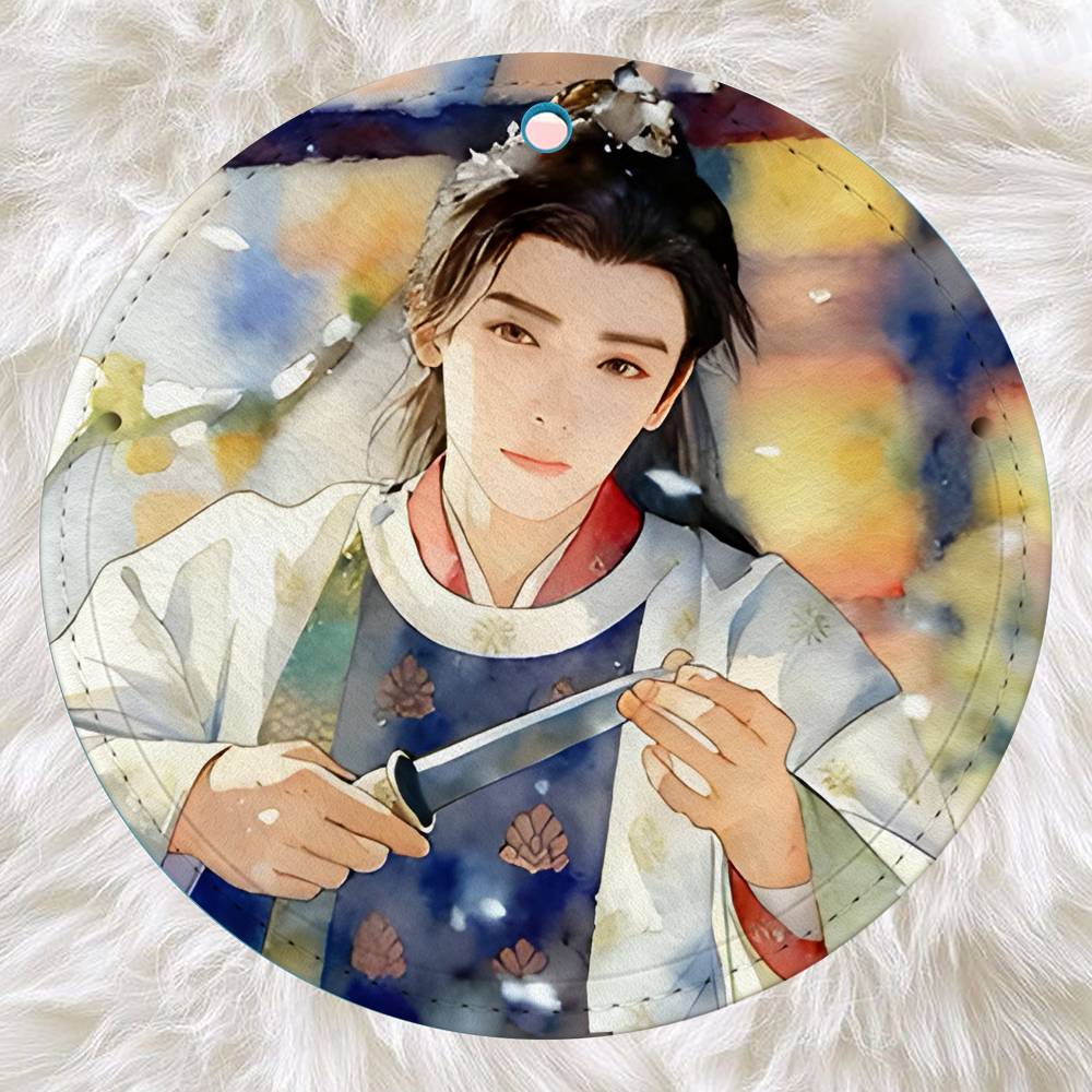 Yu Ming Cha Gu Illustration TV - Luggage Tag Leather review and price